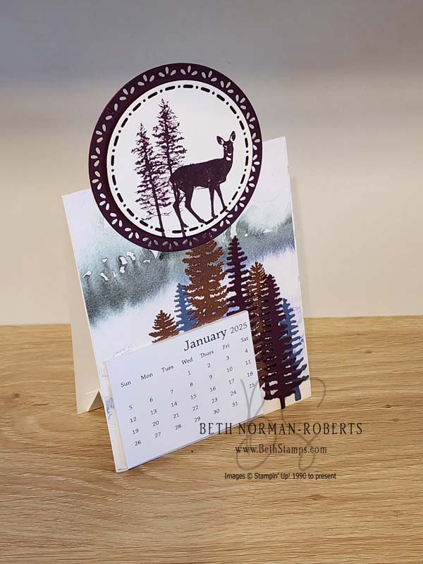 Masculine Calendar with Instructions